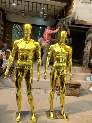 Gold Male Mannequin, Standard Size