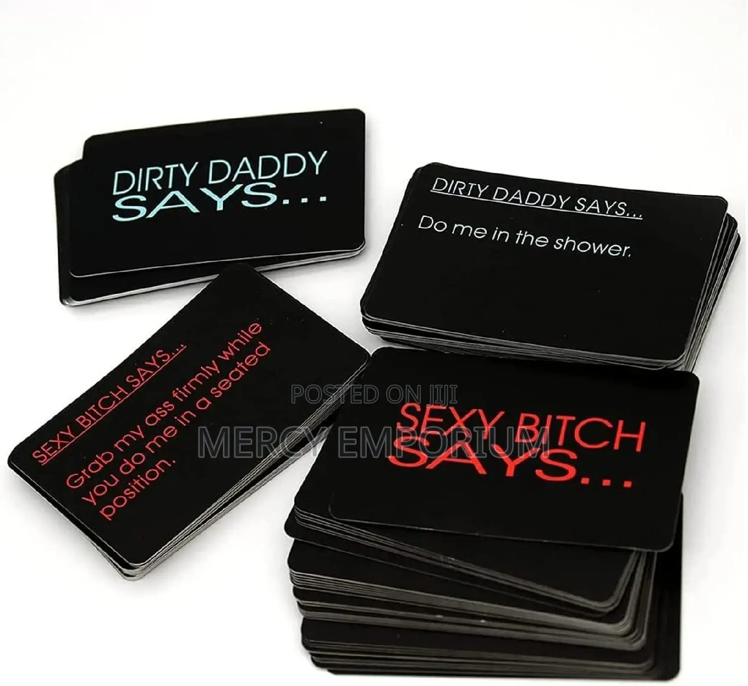 Bedroom Command Couple Card Game