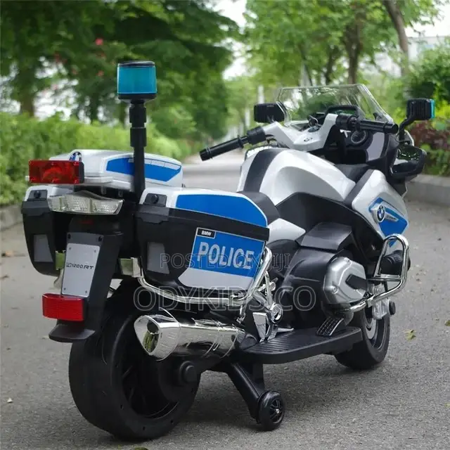 Licensed Police Electric Ride on Kids Racing Motorcycles