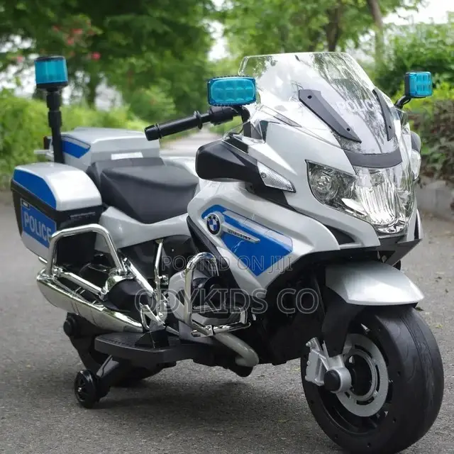 Licensed Police Electric Ride on Kids Racing Motorcycles