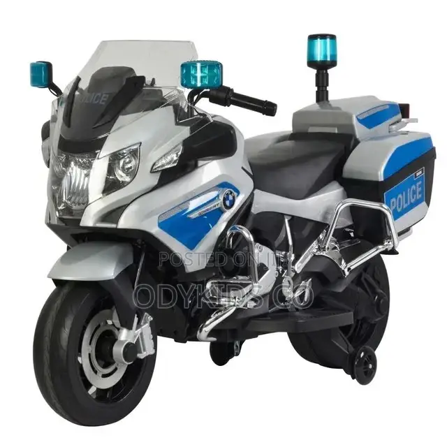 Licensed Police Electric Ride on Kids Racing Motorcycles