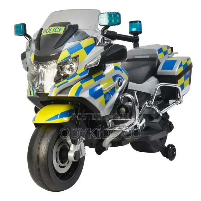 Licensed Police Electric Ride on Kids Racing Motorcycles