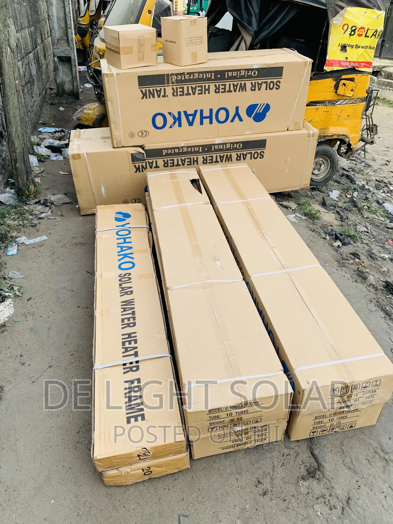 200 Liters Solar Water Heater Available