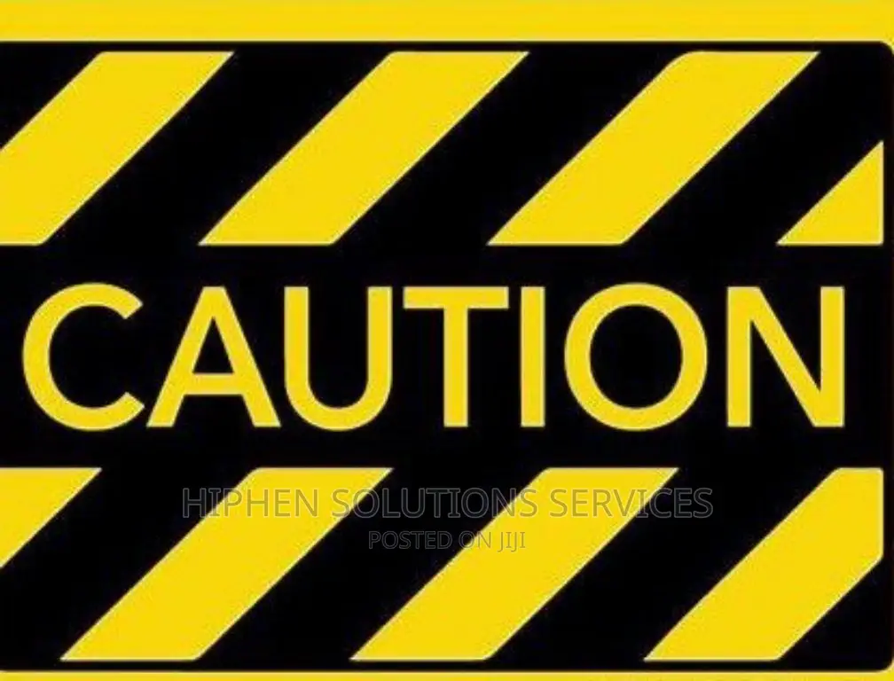 Road Traffic Warning Caution Sign