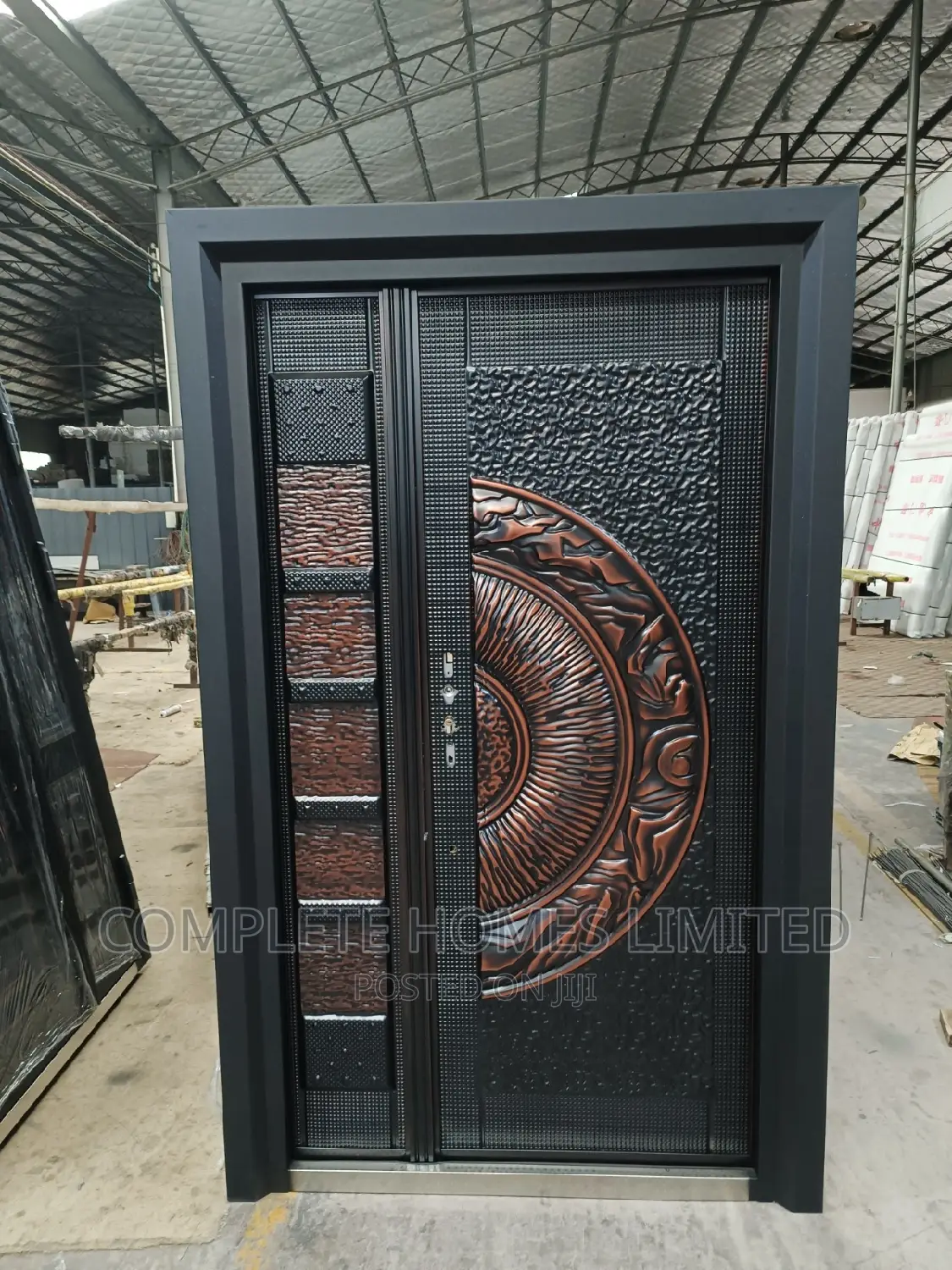 Cast Copper Door