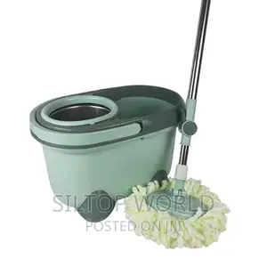 Automatic 360° Spin and Mopping Stick With Bucket
