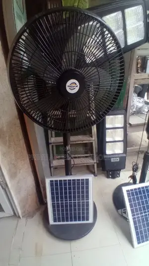 Solar Reachable Standing Fan
