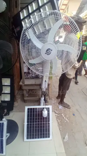 Solar Rechargeable Fan
