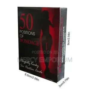 50 Position of Sex Bondage Couple Card Game