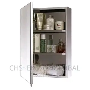 Ideal Quality Stainless Mirror With 3-Shelves for Bedroom