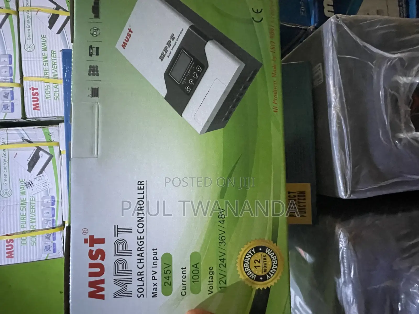 100A Must MPPT Charge Controller