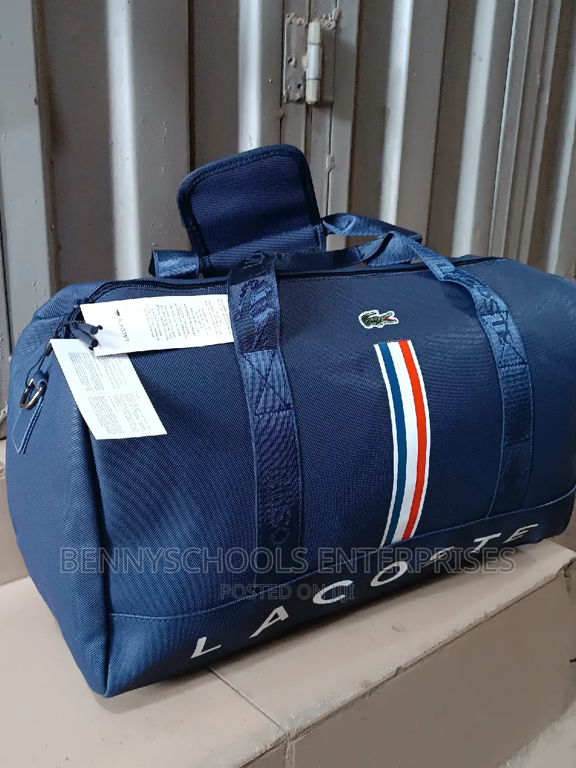 Lacoste Designer Duffle Bag
