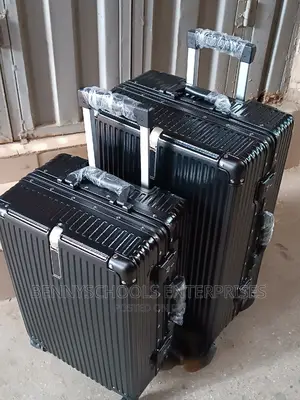 Medium and Small Aluminium Travelling Luggage Boxes