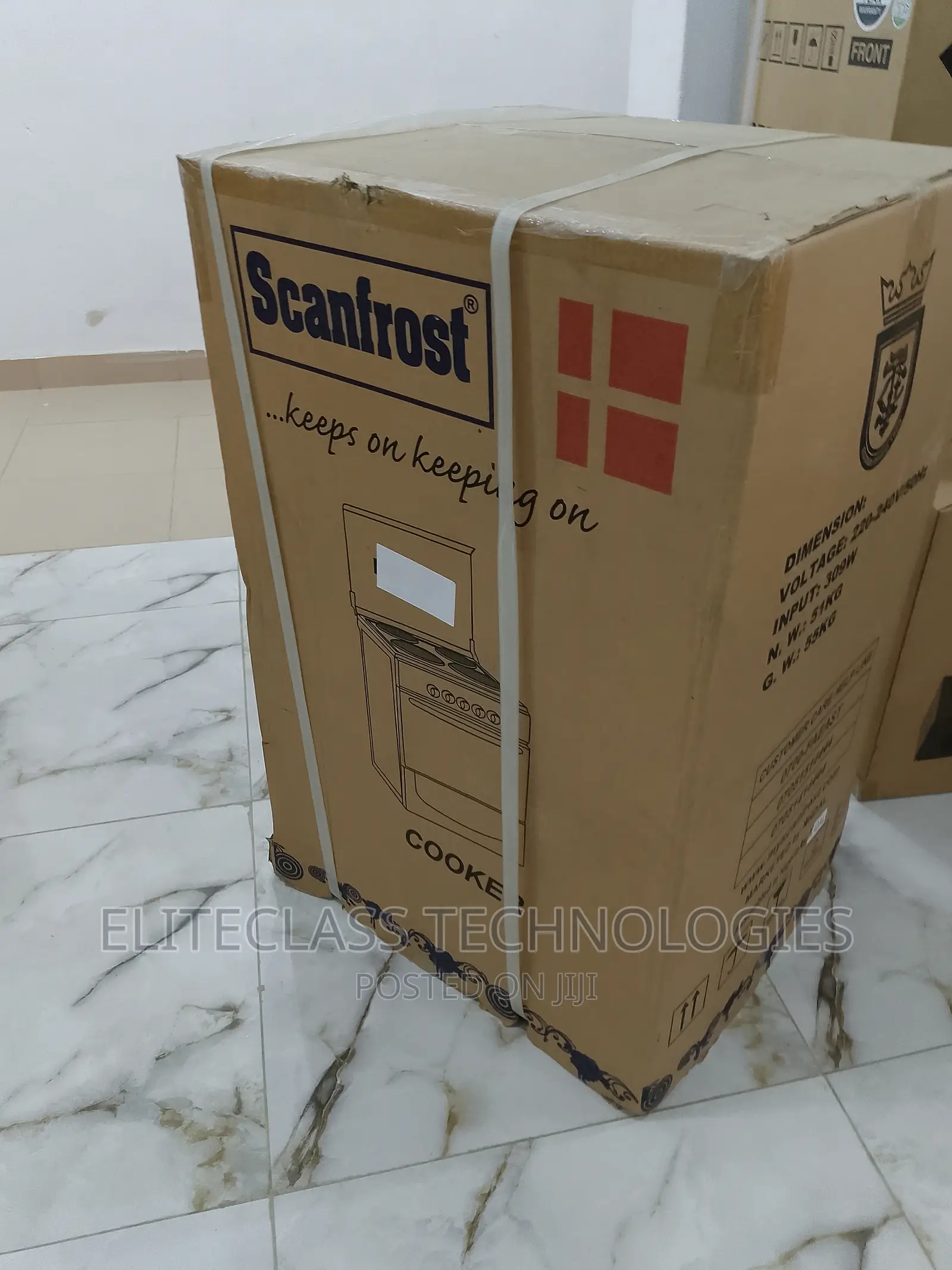Scanfrost 4 Efficient Burner Gas Cooker CK 5400