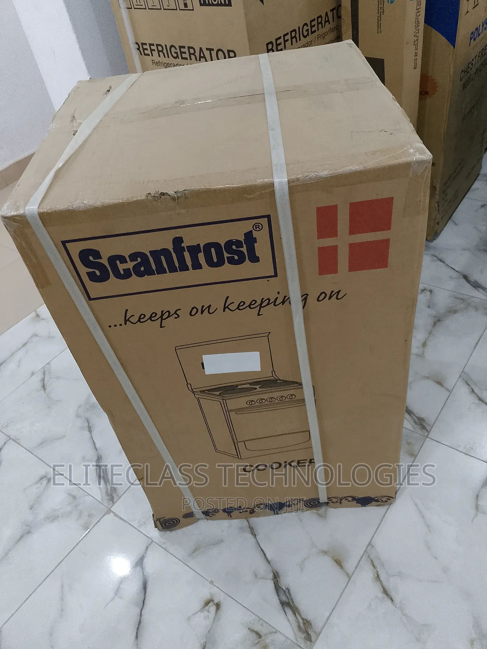 Scanfrost 4 Burner Gas Cooker With Grill Function CK 5400 in Mushin