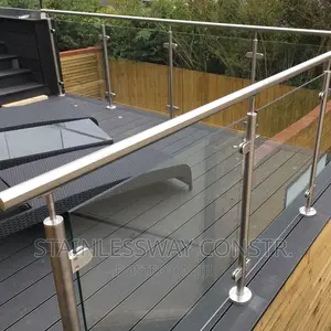 Top Balcony Glass Railing