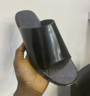 Italian D G Leather Slipers