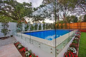 Side Fitted Tampered Glass Railing