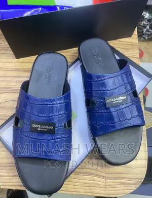 Original D G Leather Slipers