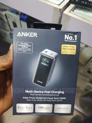 Anker Prime Power Bank 20000mah / 200W