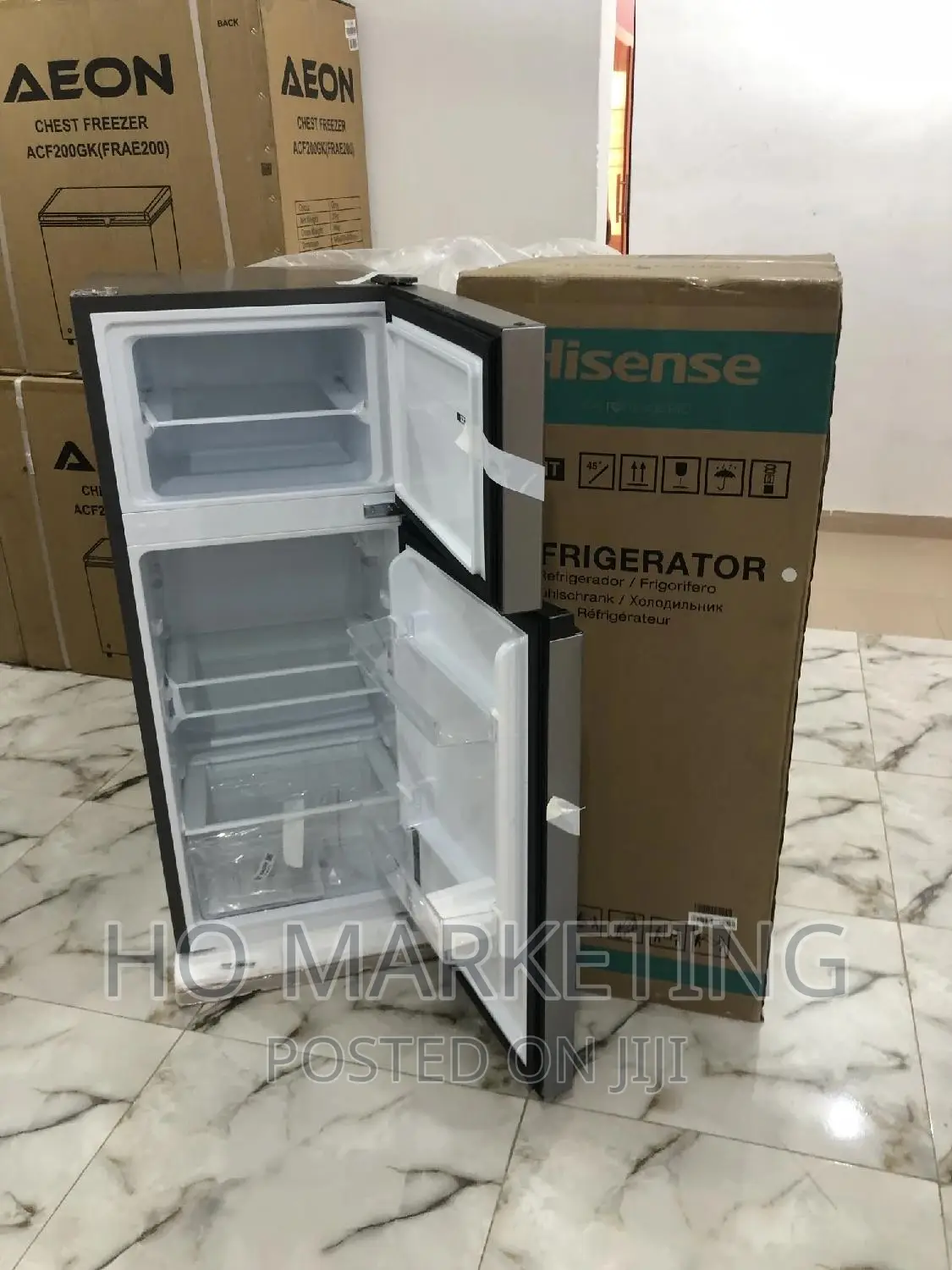Brand New Hisense Refrigerator Ref 172dr 124l