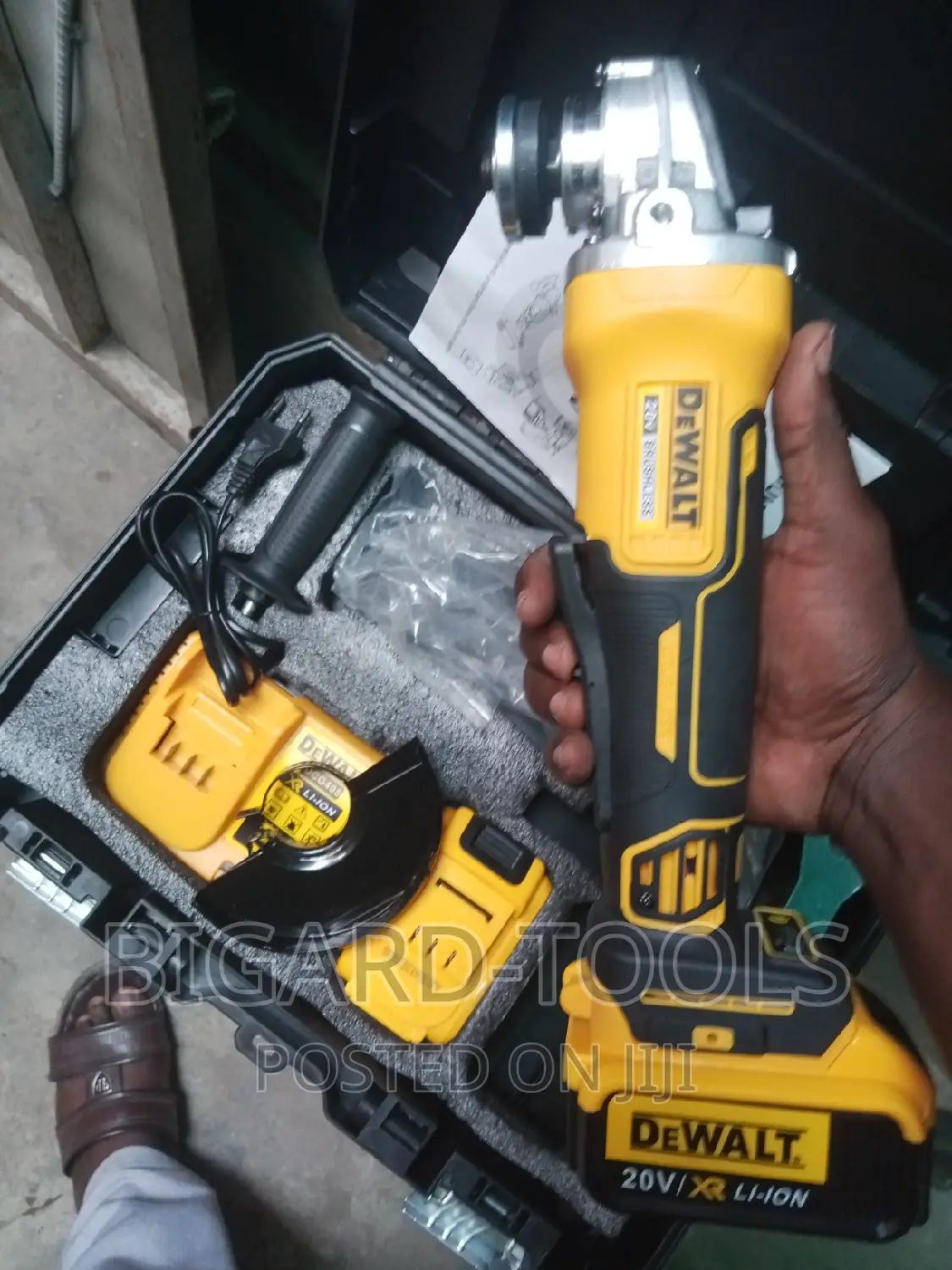Angle Grinder Cordless Machine (20v)