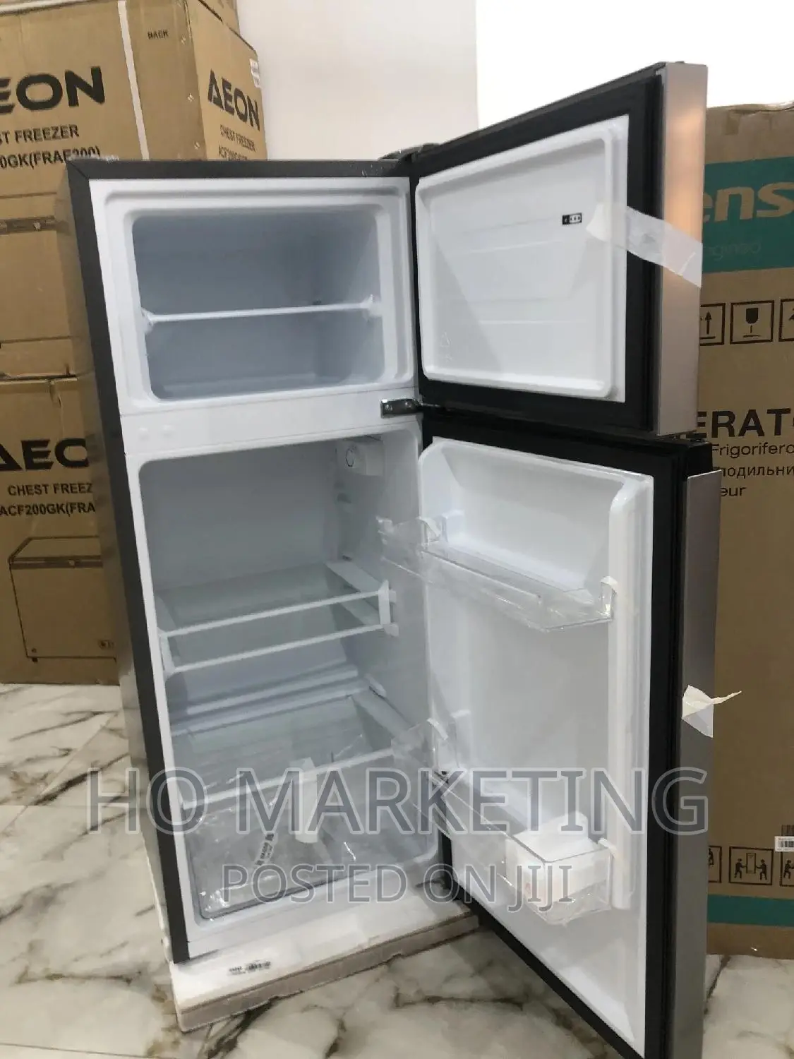 Hisense Double Door Refrigerator 124l Top Freezer