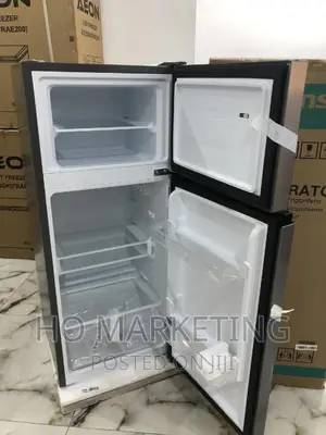 Hisense Double Door Refrigerator 124l Top Freezer