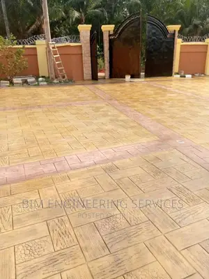 Increte Stamping Color Hardener Color Oxide Fluted Panel