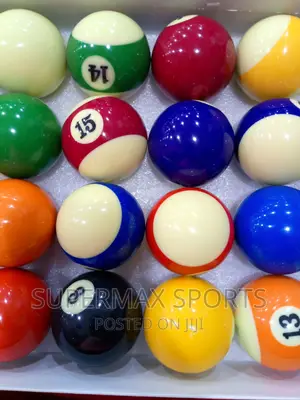New Pack of Snooker Balls