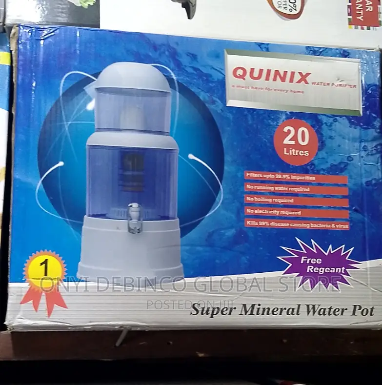 Quinix 20l Water Purifier Filter Dispenser