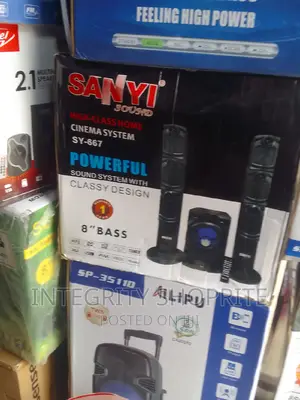 Sanyi Home Cinema Power Audio Cinema System – Sy 667