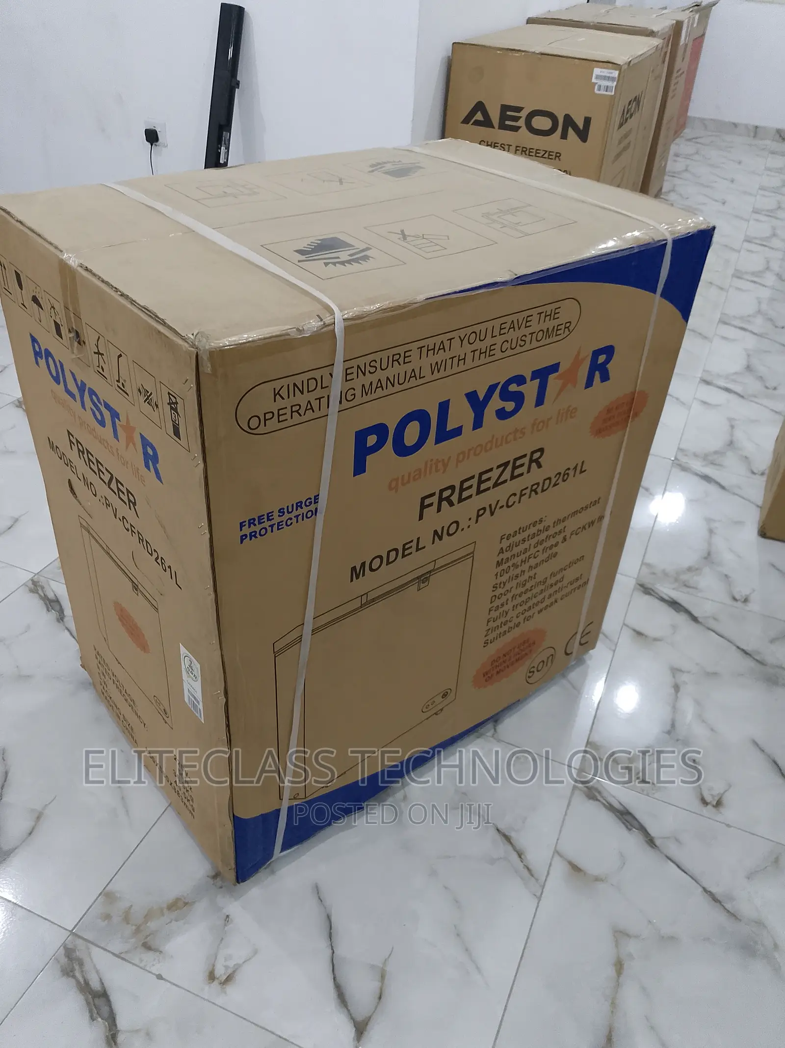 Polystar 261L Low Noise Chest Freezer Pv-Cfrd261l