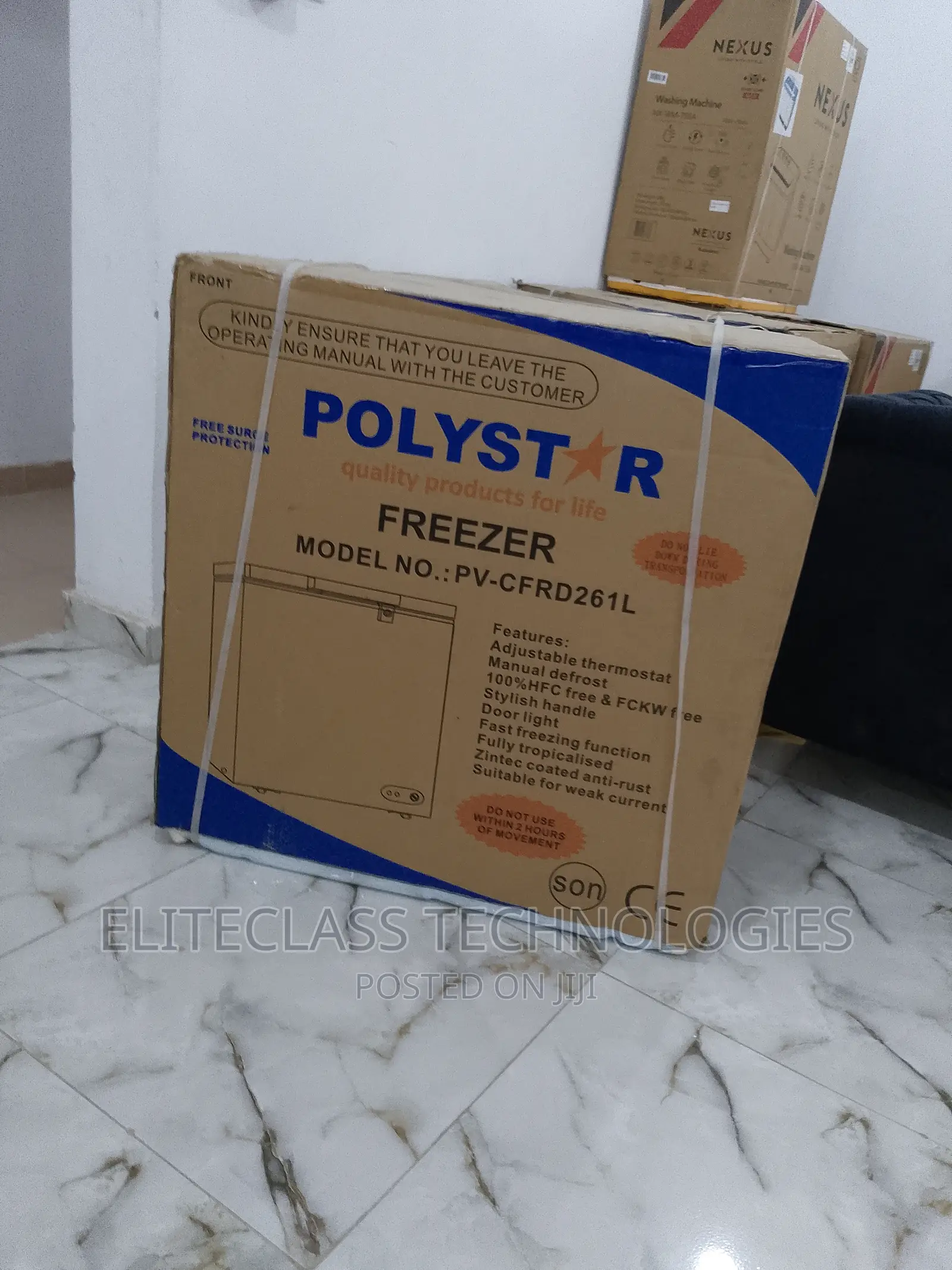Polystar 261L Defrost Chest Freezer Pv-Cfrd261l