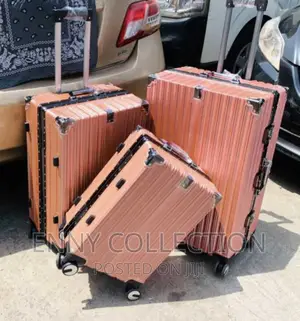 Set of 3 Aluminum Luggage Box