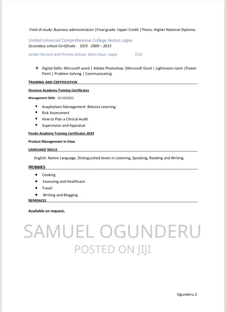 Administrative Assistant