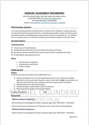 Administrative Assistant