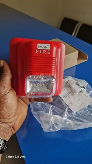 Fire Alarm Siren Sound & Strobe Alert.