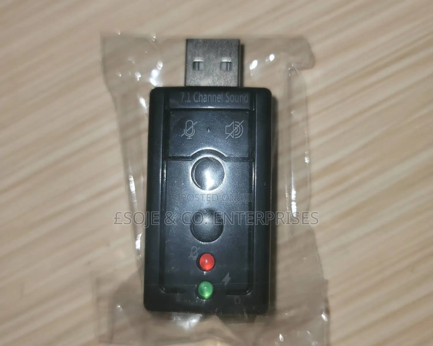 USB Sound Adapter With Controls