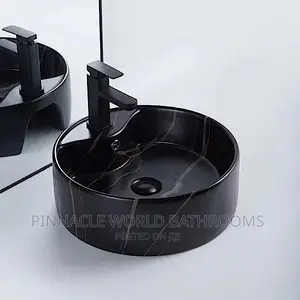 Round Black Basin