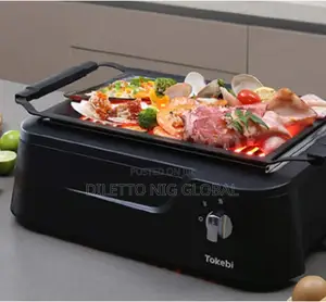 Tokebi Japanese Smokeless Electric BBQ Grill Frying Pan