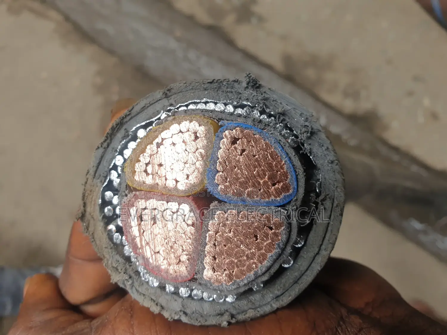 4core Cable 185mm Armoured