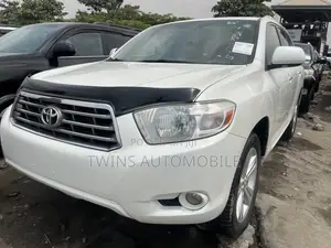 Toyota Highlander Limited 4x4 2009 White