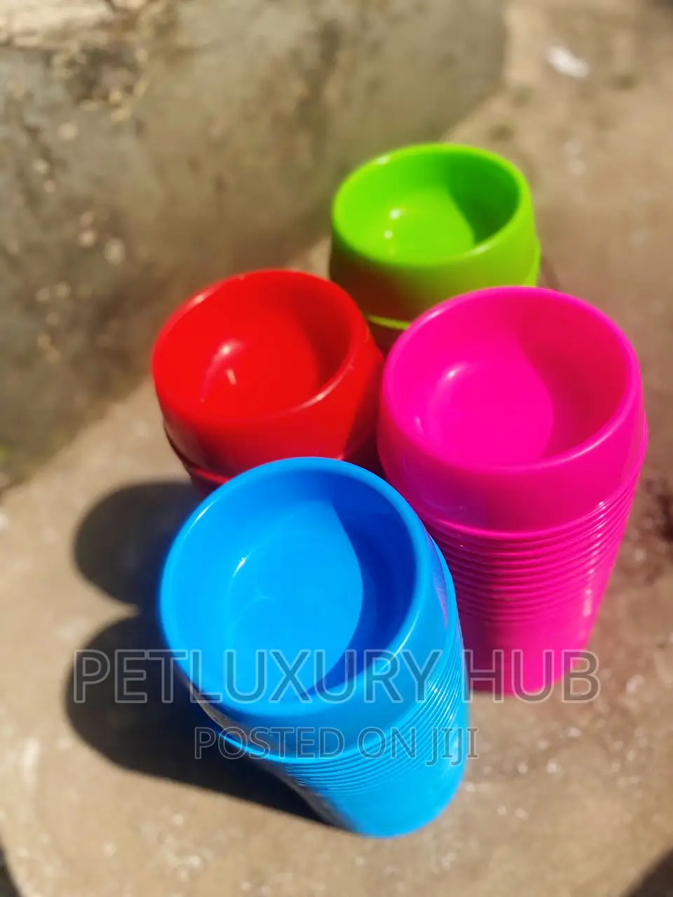 Plastic Pet Plate