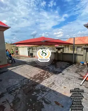 Carport Red Roof