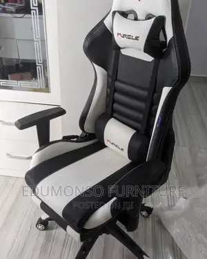 Furgle Computer Racing Gaming Ergonomic Chair + Footrest