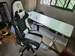 Furgle Computer Racing Gaming Ergonomic Chair + Footrest
