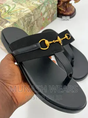 Gucci Leather Slipers