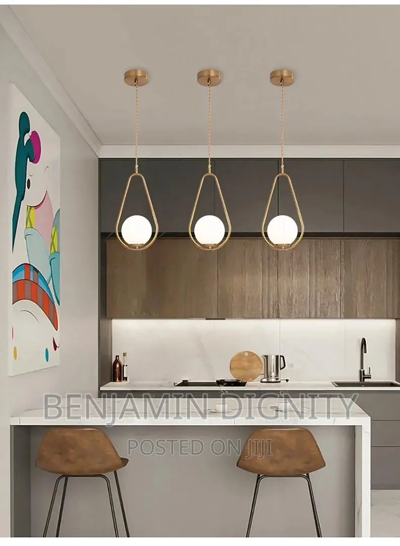 Modern Single Drop Pendant Light