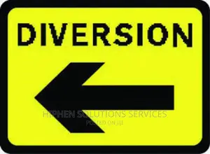 Safety Diversion (Arrow Right) Traffic Sign